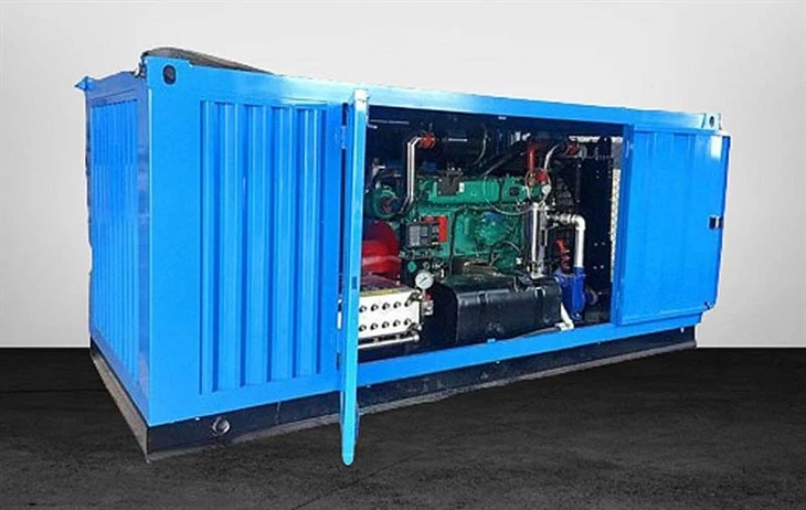 Kondenser Temizliği İçin Hidro Patlatma Makinesi
