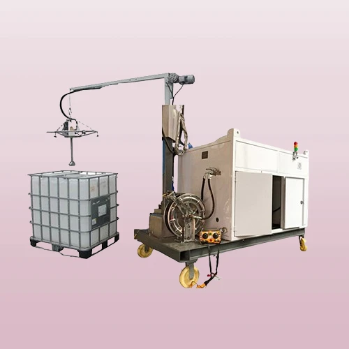 IBC Tank Otomatik Temizleme Hidro Blaster Makinesi